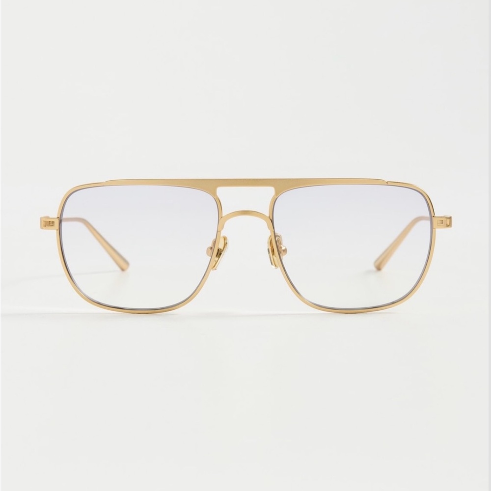 Gold Aviator Women's Glasses